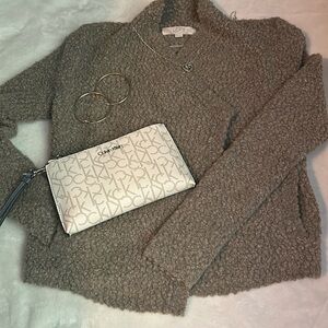 Loft open cardigan size small